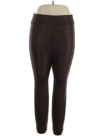 Pre-owned Lane Bryant Active Pants In Brown