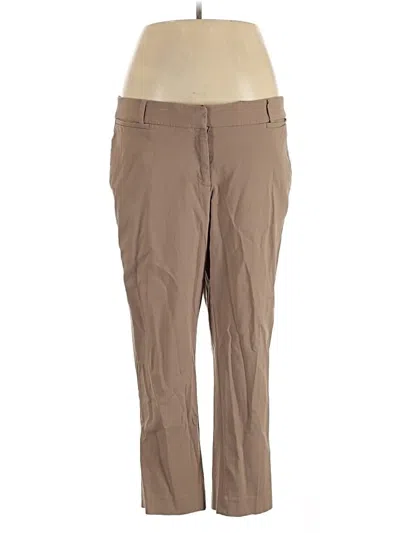 Pre-owned Lane Bryant Active Pants In Brown