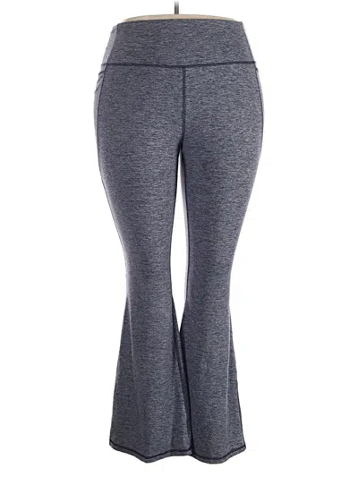 Pre-owned Lane Bryant Active Pants In Gray