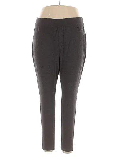 Pre-owned Lane Bryant Active Pants In Gray