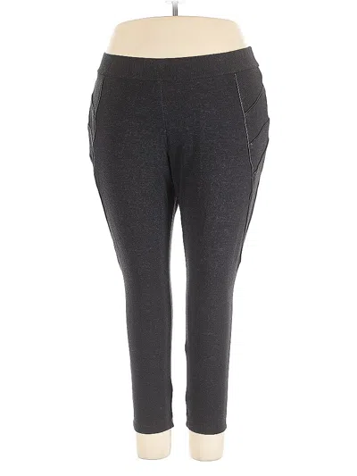 Pre-owned Lane Bryant Active Pants In Gray