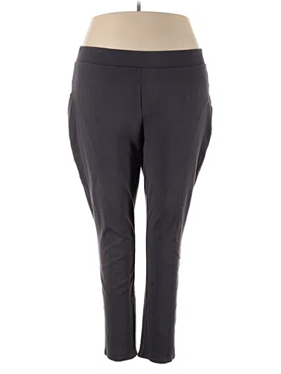 Pre-owned Lane Bryant Active Pants In Gray