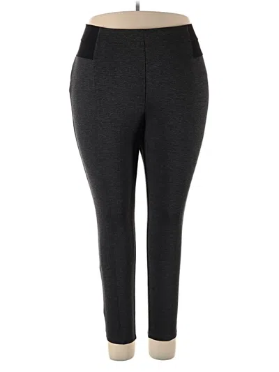 Pre-owned Lane Bryant Active Pants In Gray