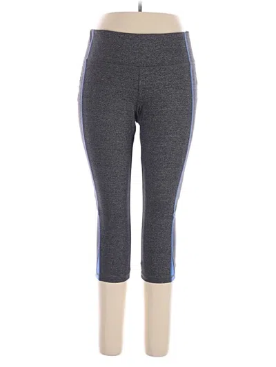 Pre-owned Lane Bryant Active Pants In Gray