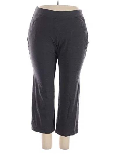 Pre-owned Lane Bryant Active Pants In Gray