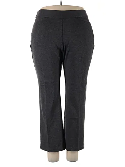 Pre-owned Lane Bryant Active Pants In Gray