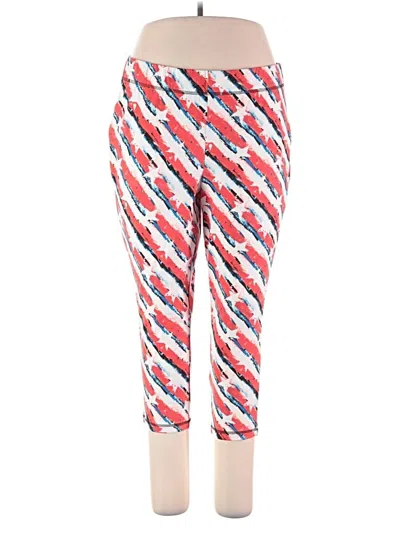 Pre-owned Lane Bryant Active Pants In Red