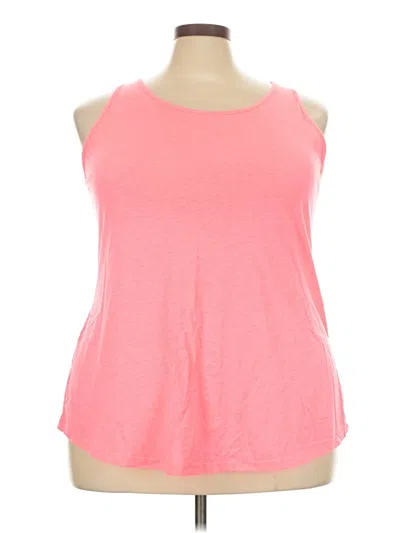 Pre-owned Lane Bryant Active Tank Top In Pink