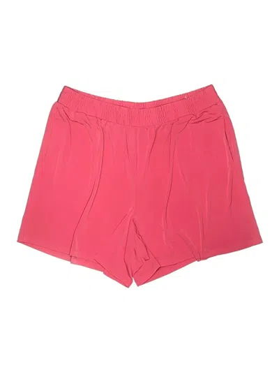 Pre-owned Lane Bryant Athletic Shorts In Pink