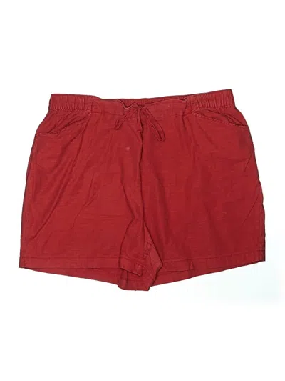 Pre-owned Lane Bryant Athletic Shorts In Red