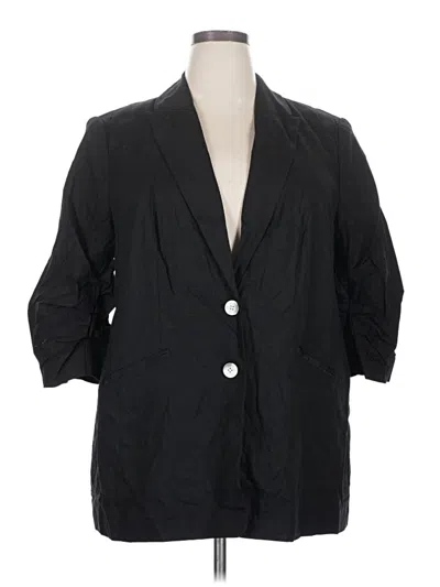 Lane Bryant Blazer Jacket In Black