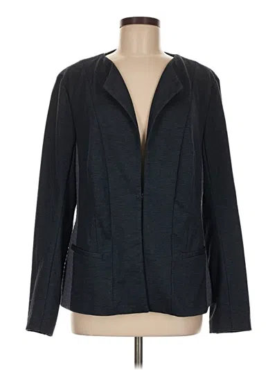 Pre-owned Lane Bryant Blazer Jacket In Gray