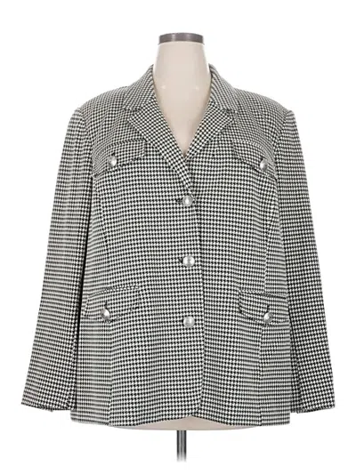 Lane Bryant Blazer Jacket In Gray
