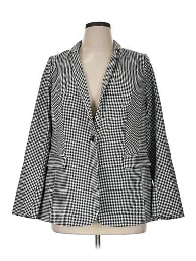 Lane Bryant Blazer Jacket In Gray