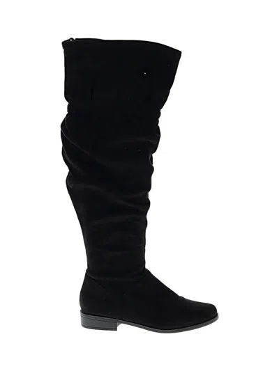 Pre-owned Lane Bryant Boots In Black