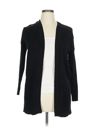 Pre-owned Lane Bryant Cardigan Sweater In Black