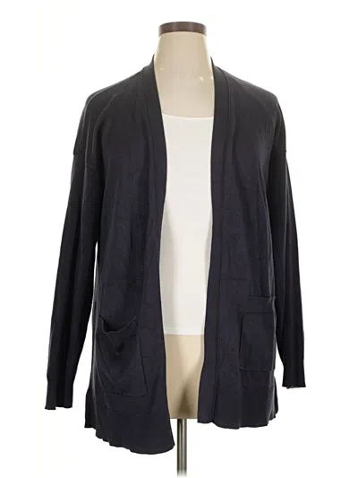Pre-owned Lane Bryant Cardigan Sweater In Black