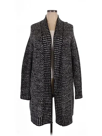 Pre-owned Lane Bryant Cardigan Sweater In Black