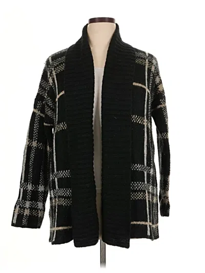 Pre-owned Lane Bryant Cardigan Sweater In Black
