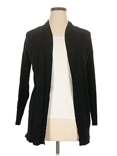 Pre-owned Lane Bryant Cardigan Sweater In Black