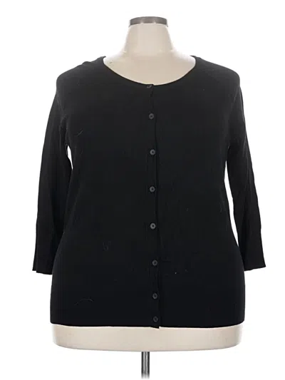 Lane Bryant Cardigan Sweater In Black
