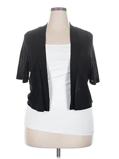 Lane Bryant Cardigan Sweater In Black
