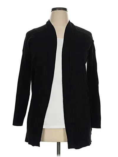 Pre-owned Lane Bryant Cardigan Sweater In Black