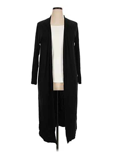 Pre-owned Lane Bryant Cardigan Sweater In Black