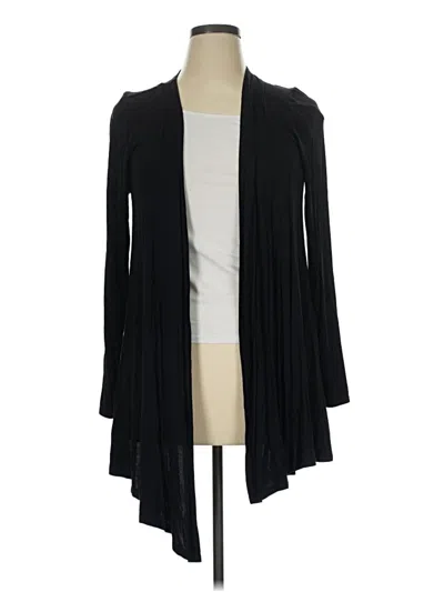 Pre-owned Lane Bryant Cardigan Sweater In Black