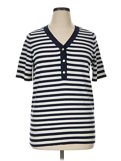 Lane Bryant Cardigan Sweater In Blue