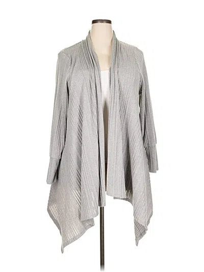 Pre-owned Lane Bryant Cardigan Sweater In Gray