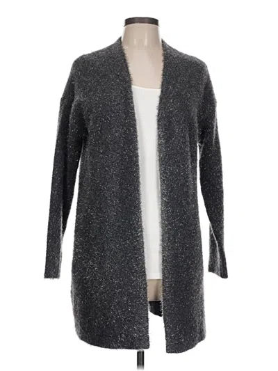 Pre-owned Lane Bryant Cardigan Sweater In Gray