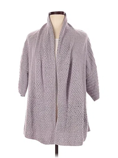 Pre-owned Lane Bryant Cardigan Sweater In Gray