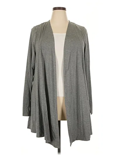 Lane Bryant Cardigan Sweater In Gray