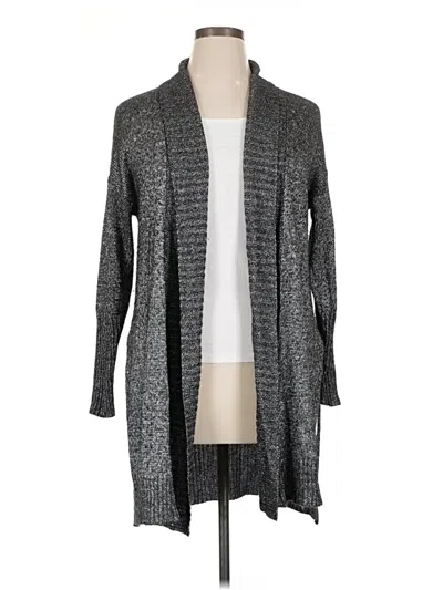 Pre-owned Lane Bryant Cardigan Sweater In Gray