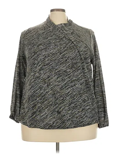 Lane Bryant Cardigan Sweater In Gray