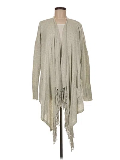 Pre-owned Lane Bryant Cardigan Sweater In Gray