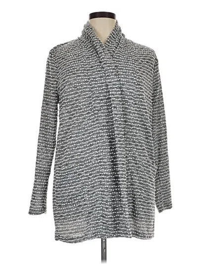 Pre-owned Lane Bryant Cardigan Sweater In Gray