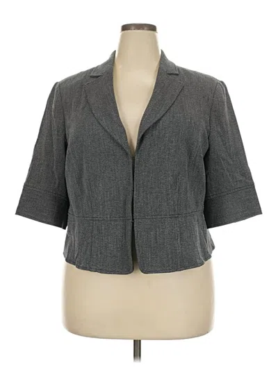 Pre-owned Lane Bryant Cardigan Sweater In Gray