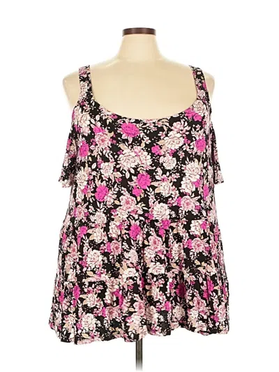 Pre-owned Lane Bryant Cardigan Sweater In Pink