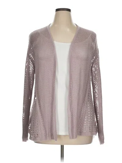 Pre-owned Lane Bryant Cardigan Sweater In Pink