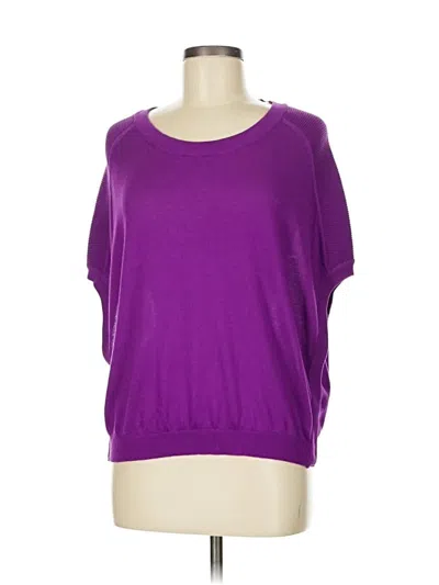 Pre-owned Lane Bryant Cardigan Sweater In Purple