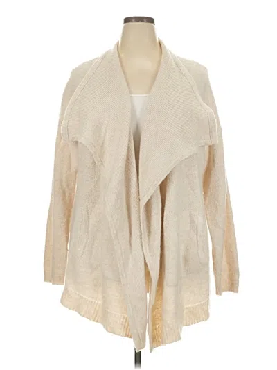 Pre-owned Lane Bryant Cardigan Sweater In Tan