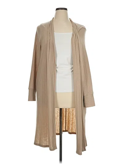 Pre-owned Lane Bryant Cardigan Sweater In Tan