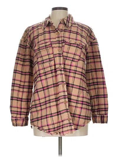 Pre-owned Lane Bryant Cardigan Sweater In Tan