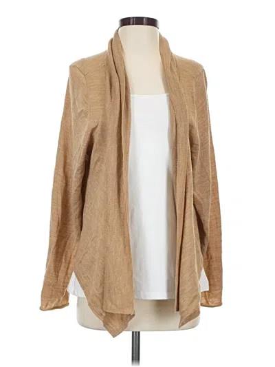 Pre-owned Lane Bryant Cardigan Sweater In Tan