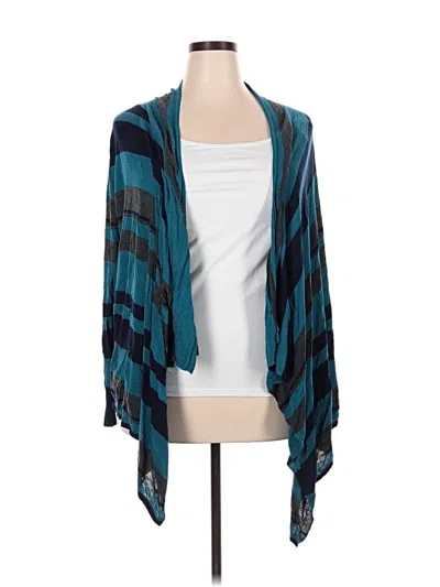 Pre-owned Lane Bryant Cardigan Sweater In Teal