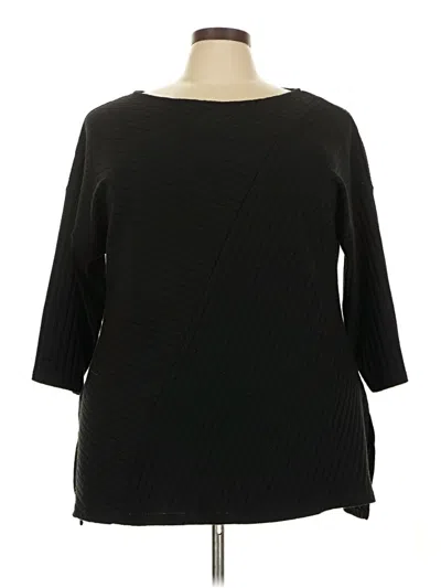 Pre-owned Lane Bryant Casual Dress In Black