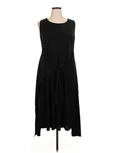Pre-owned Lane Bryant Casual Dress In Black