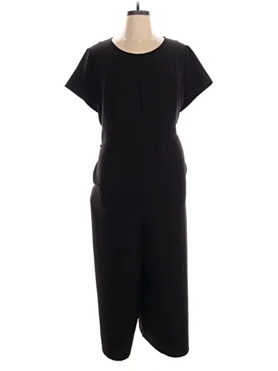 Pre-owned Lane Bryant Casual Dress In Black